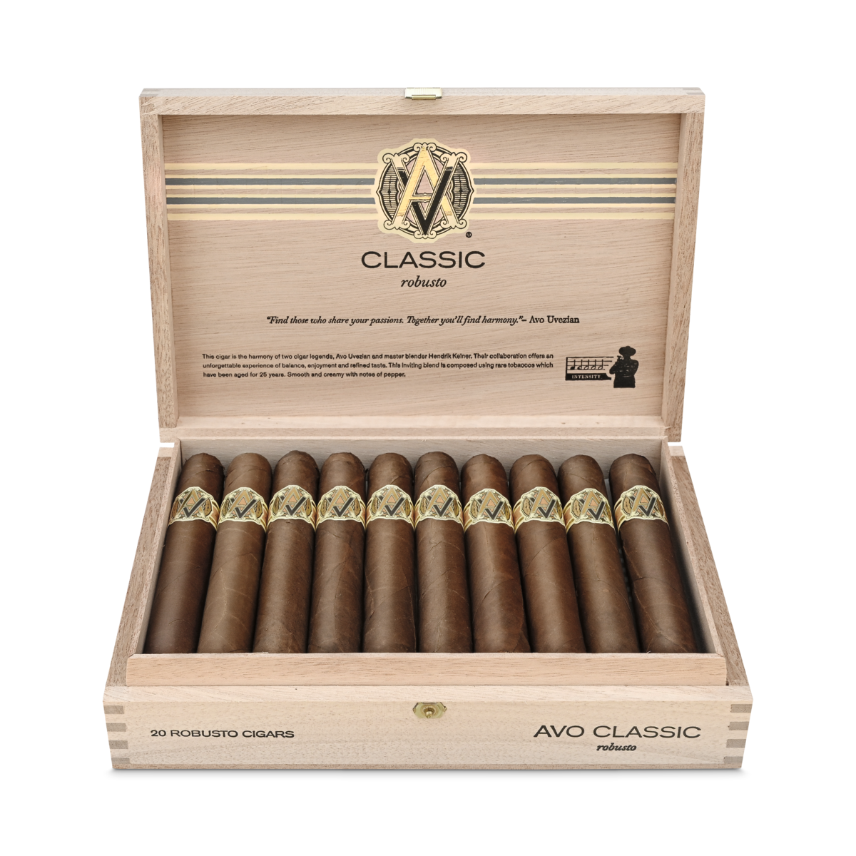 Box of AVO Classic Robusto cigars — Sun of a Gun Cigars, Yuma Arizona