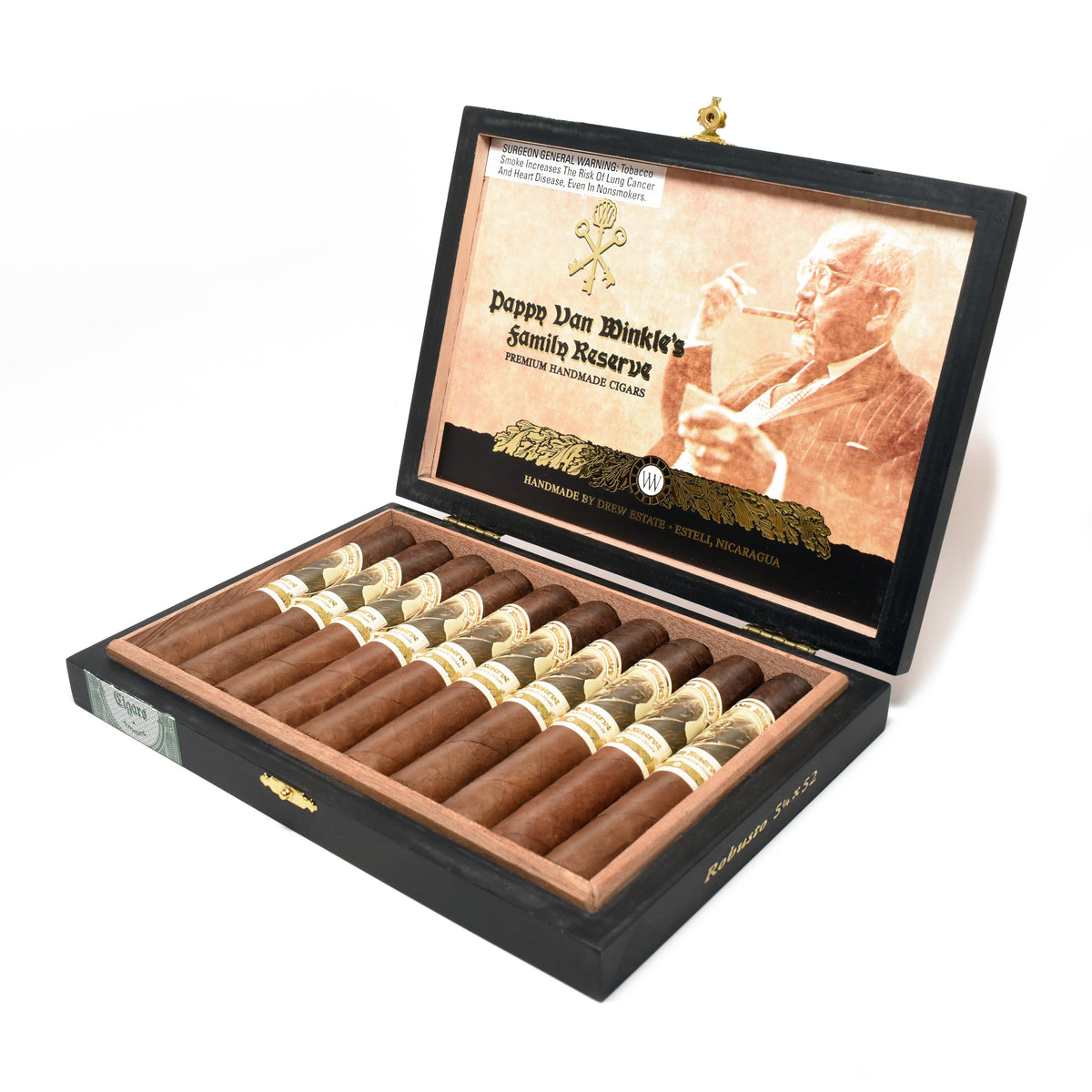 Pappy Van Winkle Barrel Fermented Robusto by Drew Estate — Sun of a Gun Cigars, Yuma Arizona