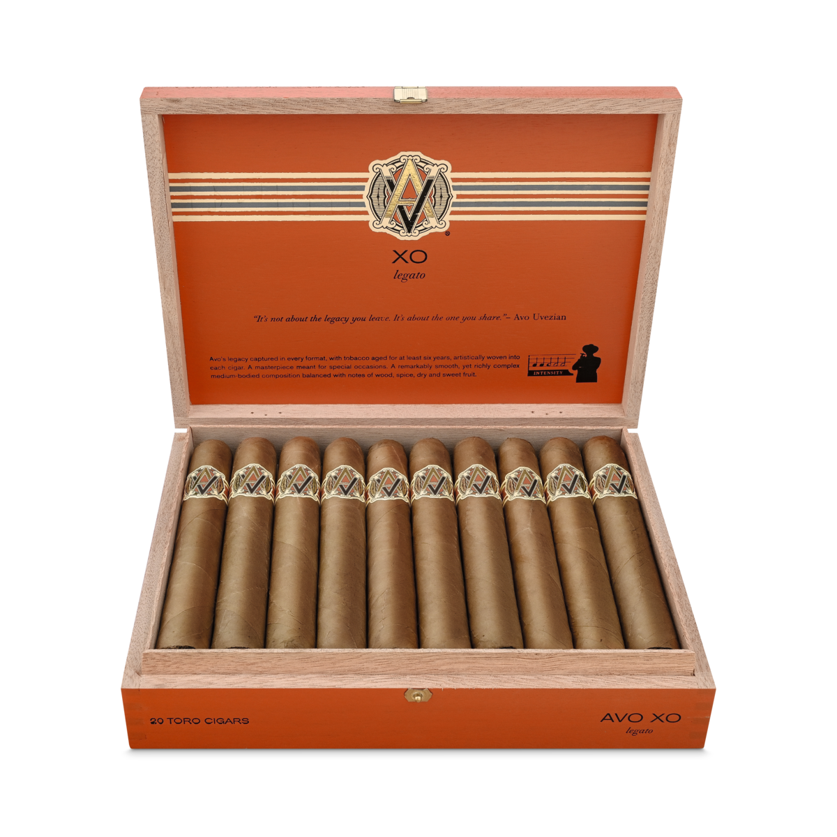 AVO XO Legato cigar — Sun of a Gun Cigars, Yuma Arizona