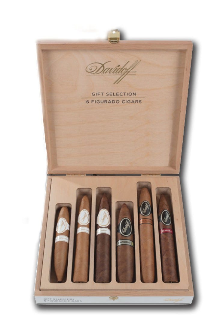 Davidoff 6 Cigar Gift Selection Figurado Sampler