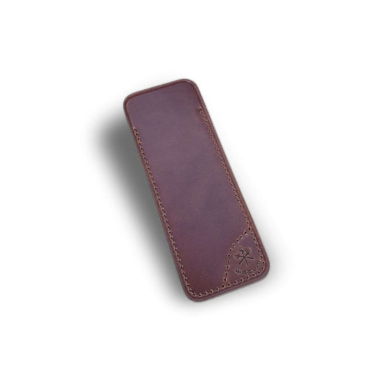 Les Fines Lames Knife Leather Case Tan — Sun of a Gun Cigars, Yuma Arizona