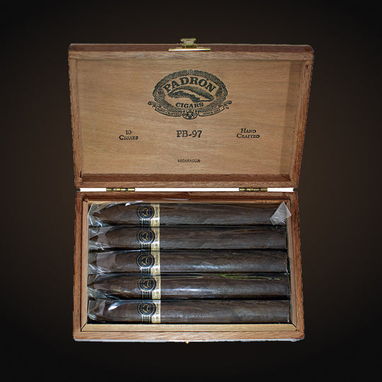 Padrón Black 97, open box — Sun of a Gun Cigars & Spirits, Yuma Arizona