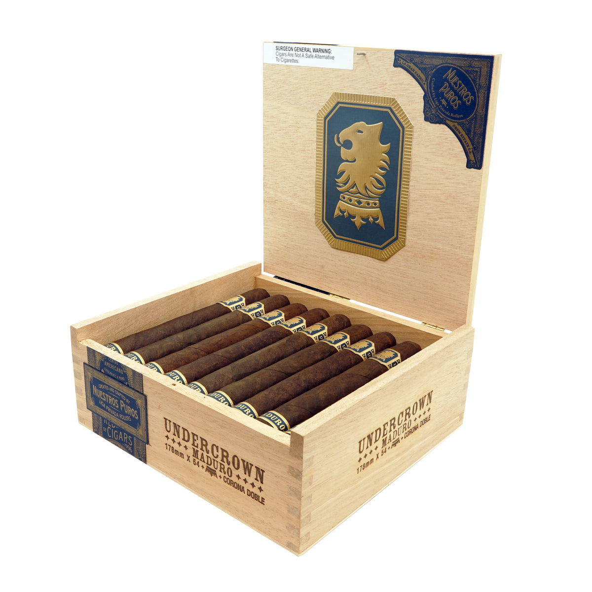 Undercrown Maduro Corona Doble cigars, Sun of a Gun Yuma