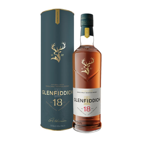 Glenfiddich 18 Year Scotch Whisky — Sun of a Gun Cigars, Yuma Arizona
