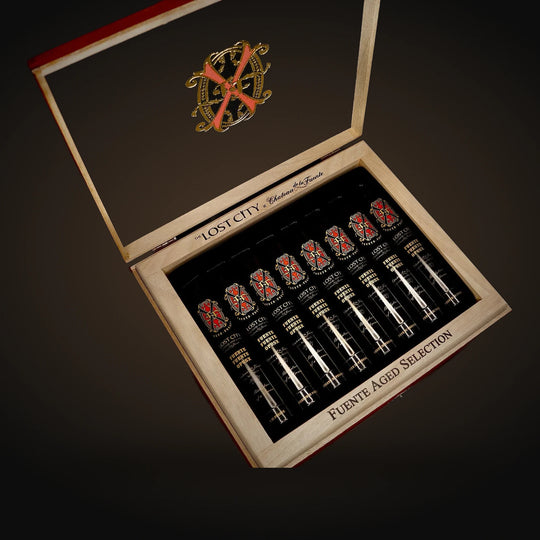 Opus X Lost City Double Robusto Tubo Box — Sun of a Gun Cigars & Spirits, Yuma Arizona
