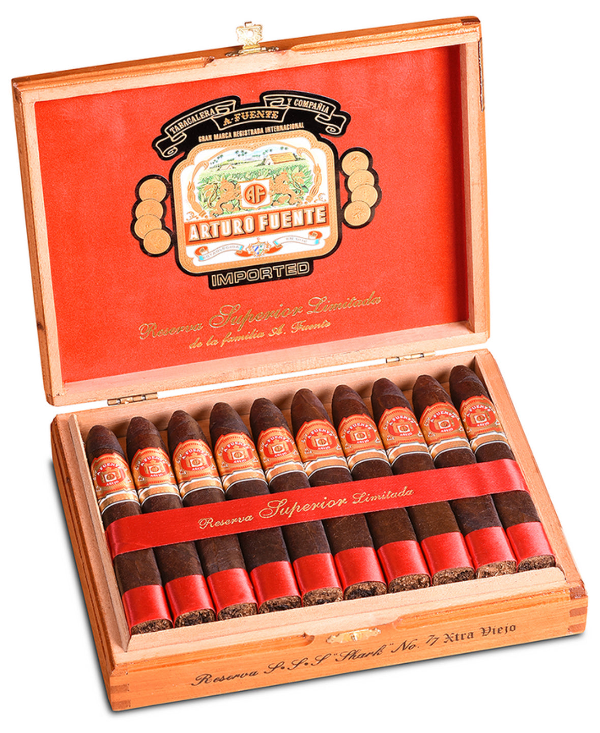 Box of Arturo Fuente Añejo cigars — Sun of a Gun Cigars, Yuma Arizona