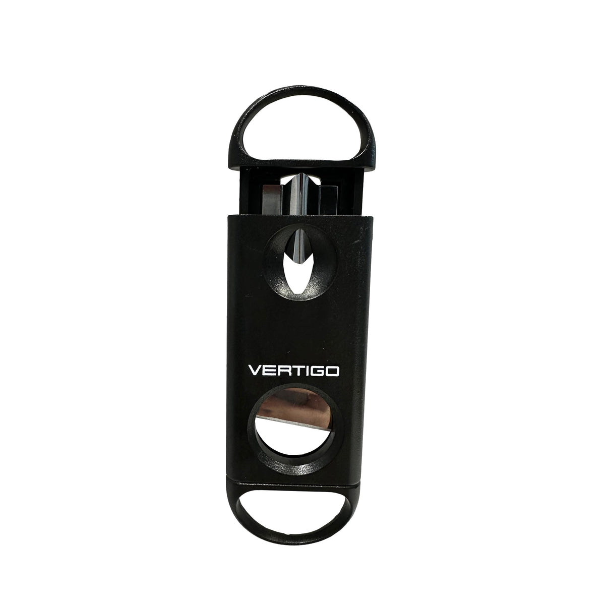 V-cut and straight-cut cigar cutter — Sun of a Gun Cigars, Yuma Arizona