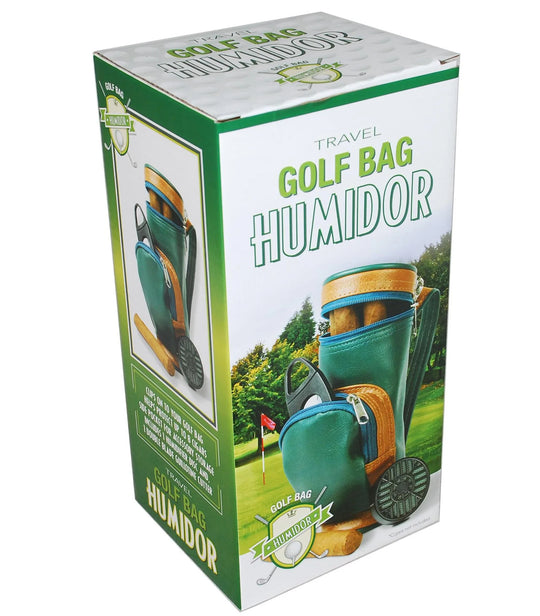 Travel Golf Bag Humidor Set — Sun of a Gun Cigars, Yuma Arizona
