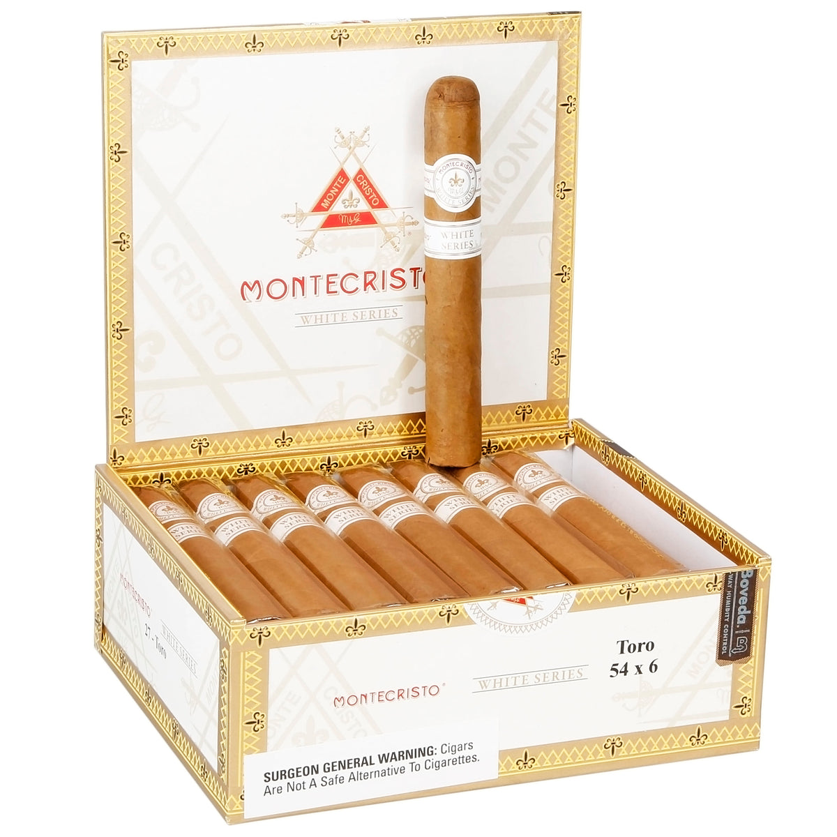 Montecristo White Toro cigar — Sun of a Gun Cigars, Yuma Arizona