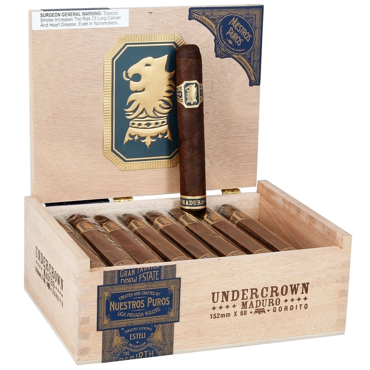 Undercrown Maduro Gordito cigar — Sun of a Gun Cigars, Yuma Arizona