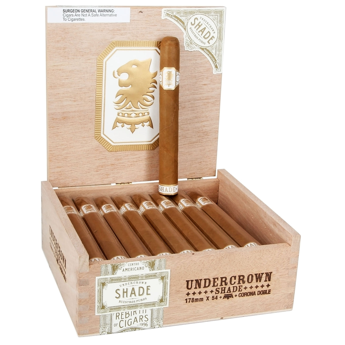 Undercrown Shade Corona Doble cigar — Sun of a Gun Cigars, Yuma Arizona