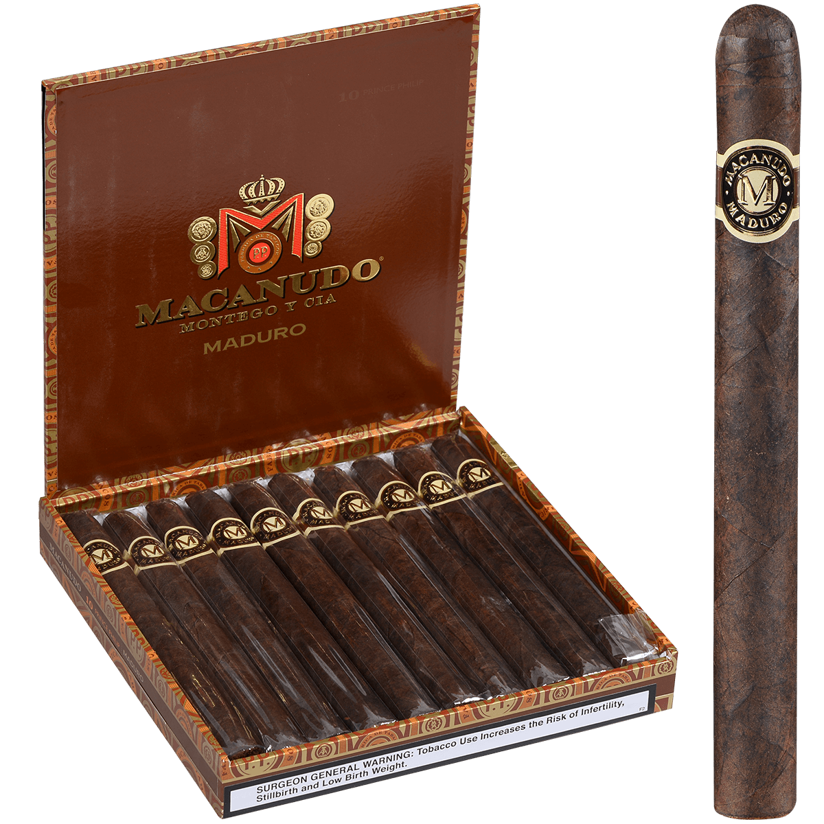 Macanudo Prince Philip Maduro — Sun of a Gun Cigars, Yuma Arizona