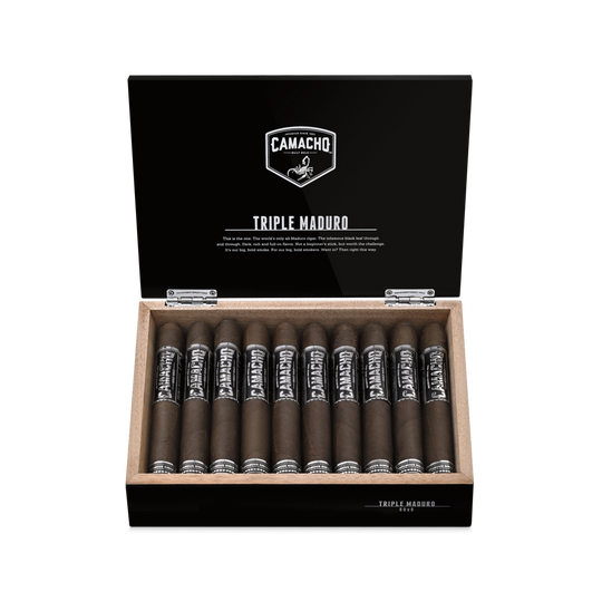 Camacho Triple Maduro Gordo cigar — Sun of a Gun Cigars, Yuma Arizona