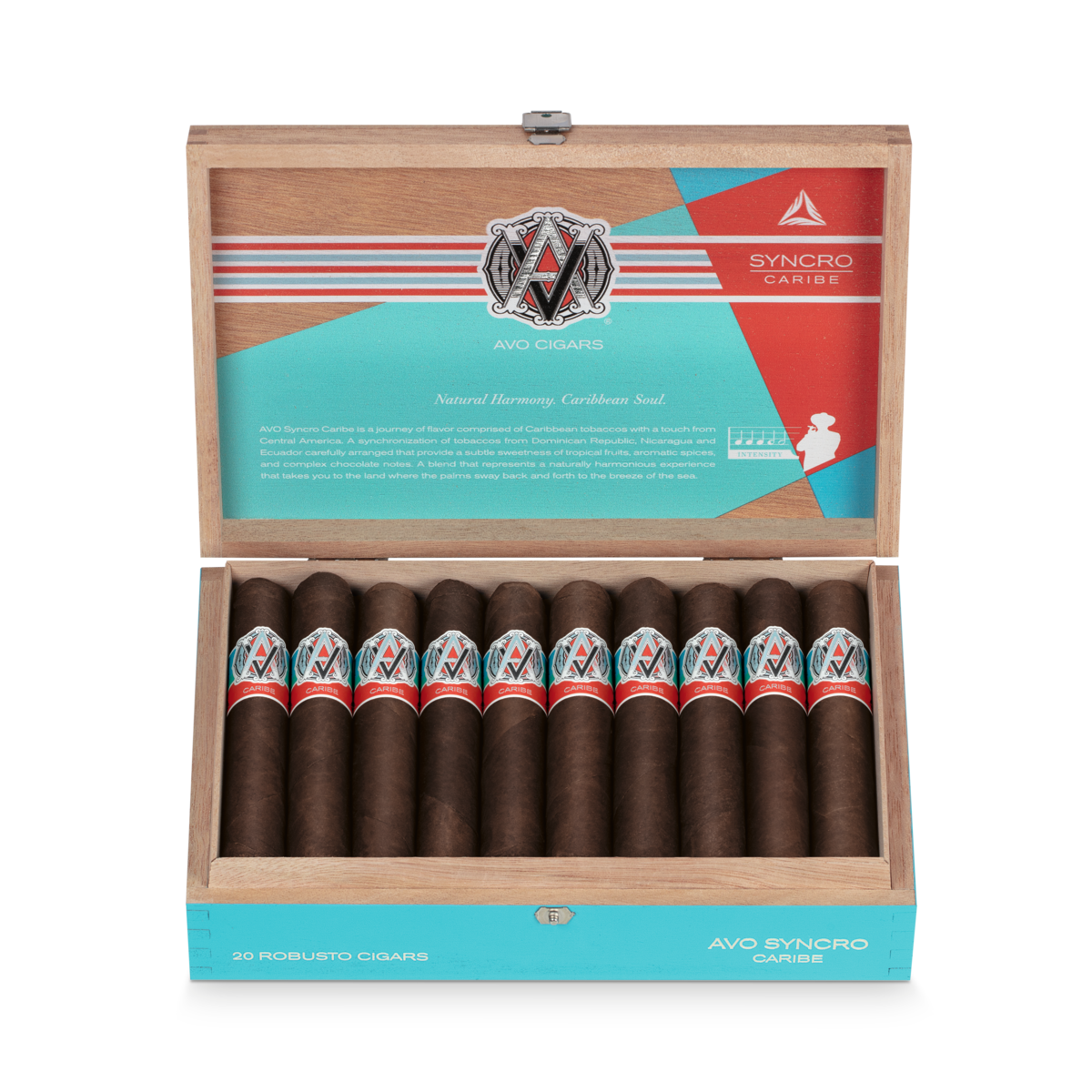 AVO Syncro Caribe Short Robusto cigar — Sun of a Gun Cigars, Yuma Arizona