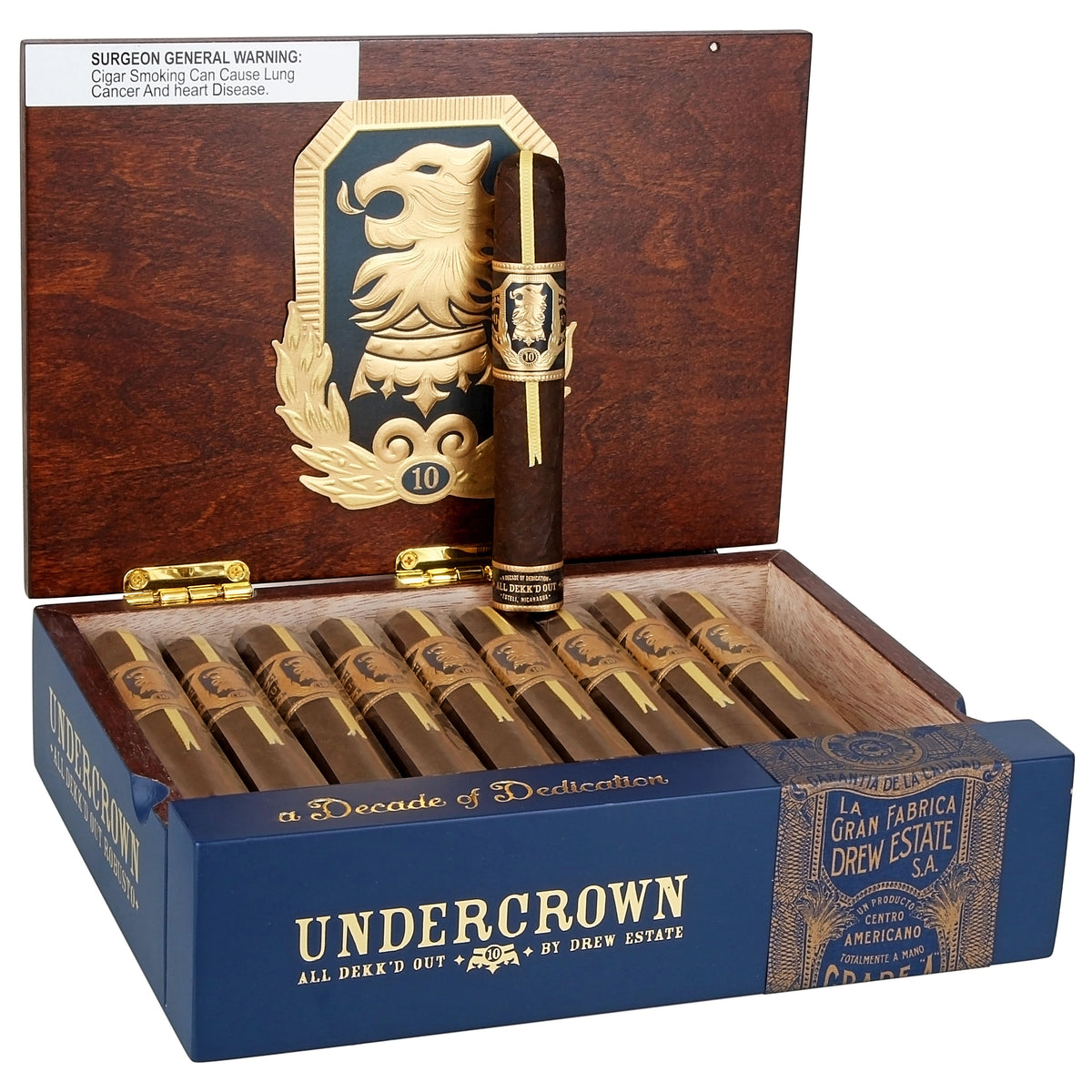Undercrown 10 Robusto cigar — Sun of a Gun Cigars, Yuma Arizona