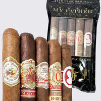 My Father Humidified Sampler Bag 1 — Vegas Cubanas, Flor de las Antillas Maduro, My Father, El Centurion H-2K-CT, La Dueña