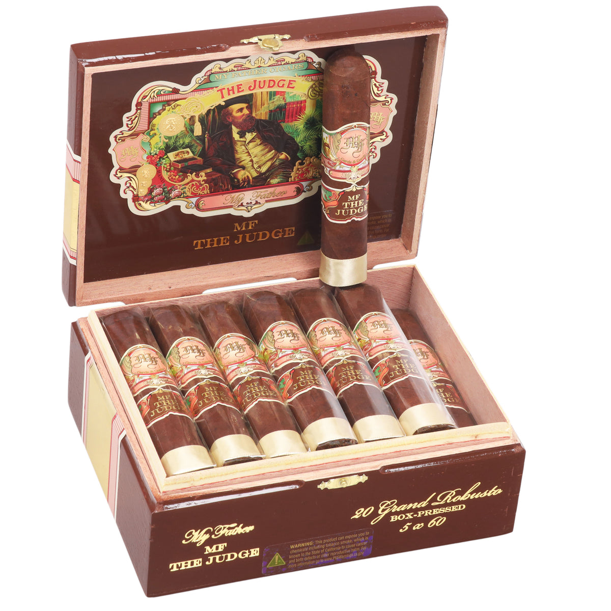 My Father The Judge Grand Robusto Box Pressed — Sun of a Gun Cigars, Yuma Arizona