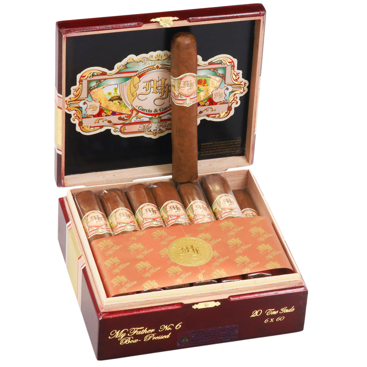 My Father No. 6 Toro Gordo Box Pressed — Sun of a Gun Cigars, Yuma Arizona