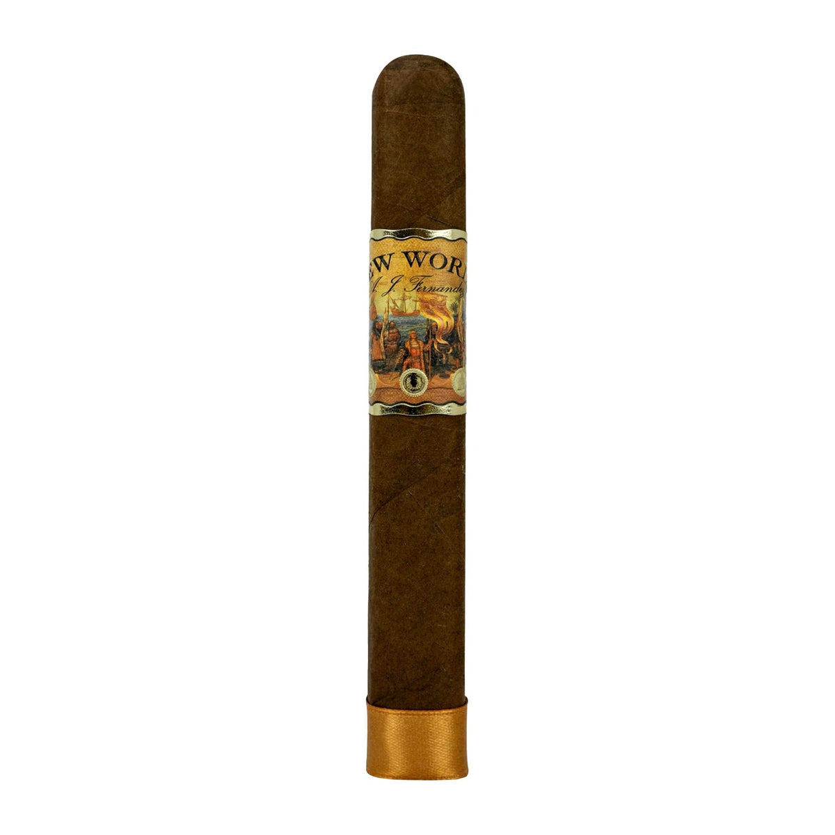 AJ Fernandez New World Dorado Toro cigar, view 2