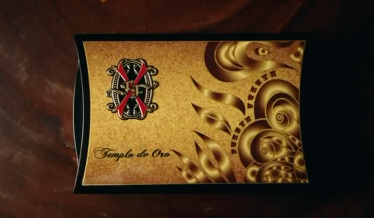 Arturo Fuente Opus X Templo de Oro #1, view 2 — Sun of a Gun Cigars, Yuma Arizona