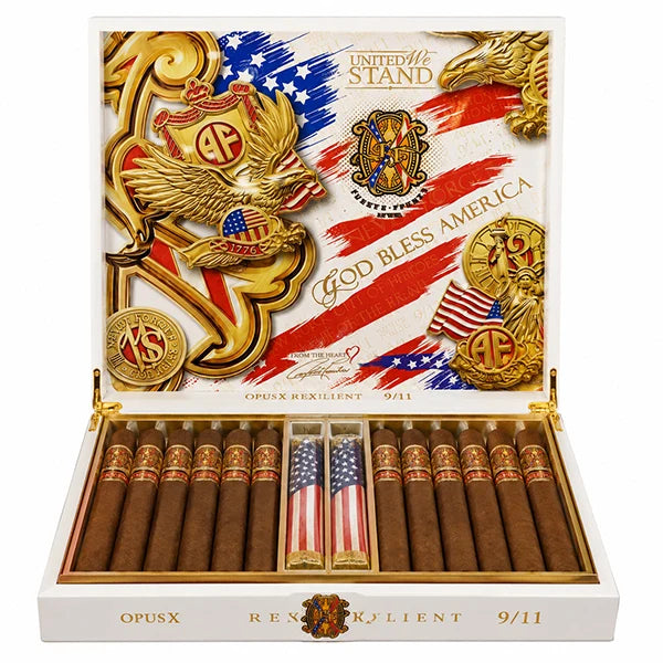 Arturo Fuente Opus X ReXilient, view 3 — Sun of a Gun Cigars, Yuma Arizona