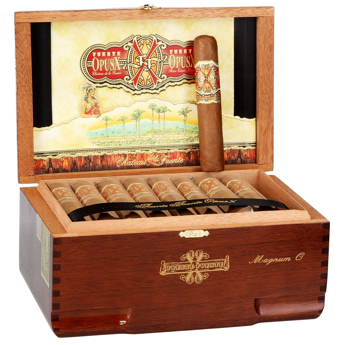Arturo Fuente Opus X Magnum O, view 2 — Sun of a Gun Cigars, Yuma Arizona