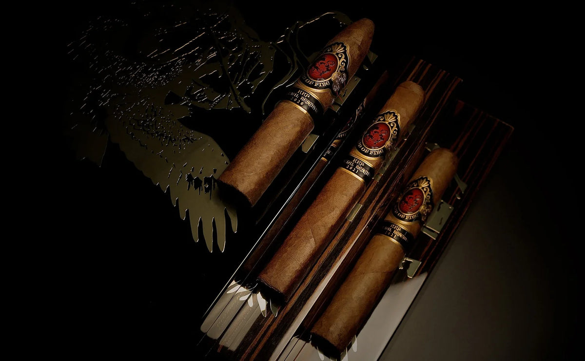 God of Fire KKP Special Reserve Toro Extra 54 cigar, view 3