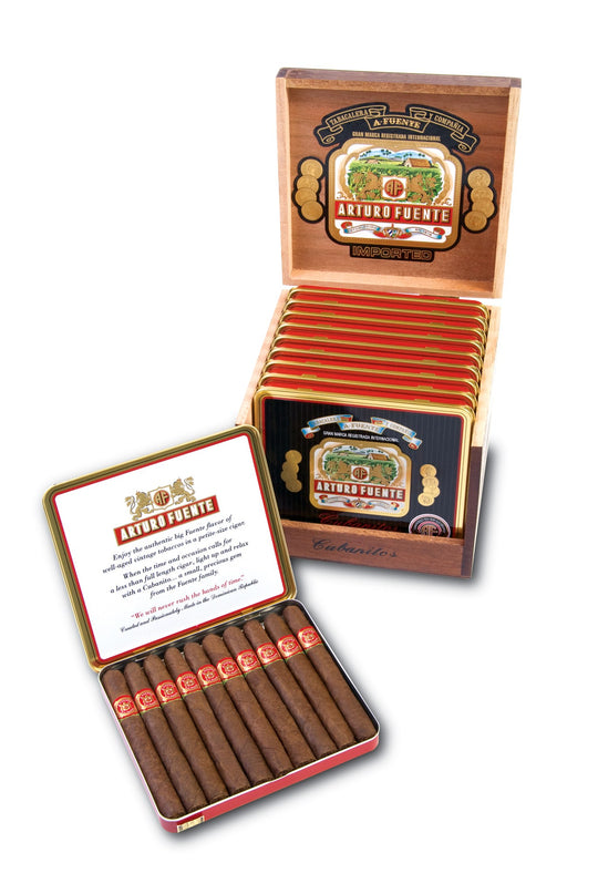 Arturo Fuente Cubanitos Natural Tin — Sun of a Gun Cigars, Yuma Arizona