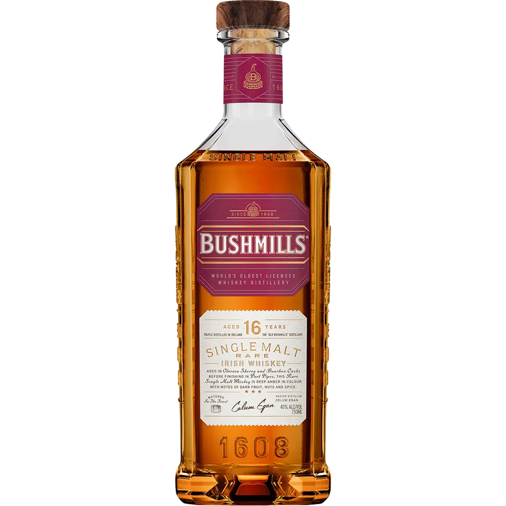 Bushmills 16 Year Irish Whiskey — Sun of a Gun Cigars, Yuma Arizona