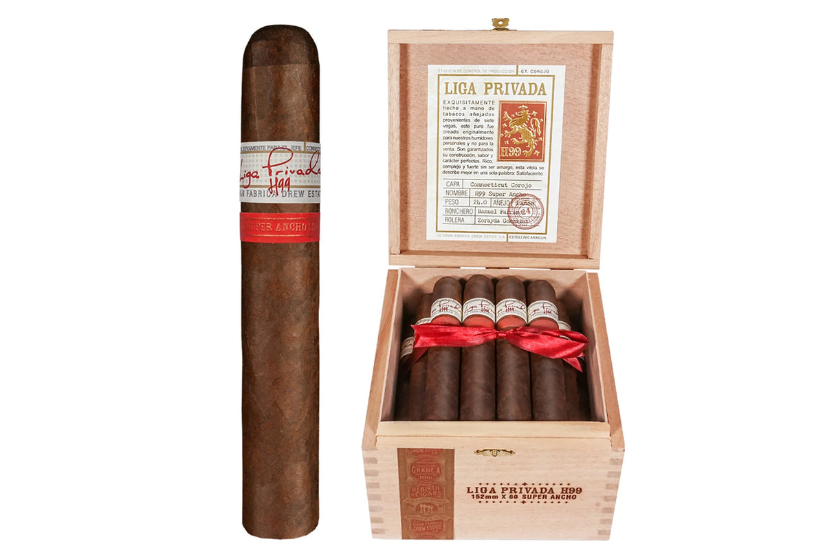Liga Privada H99 Corojo Super Ancho cigar — Sun of a Gun Cigars, Yuma Arizona