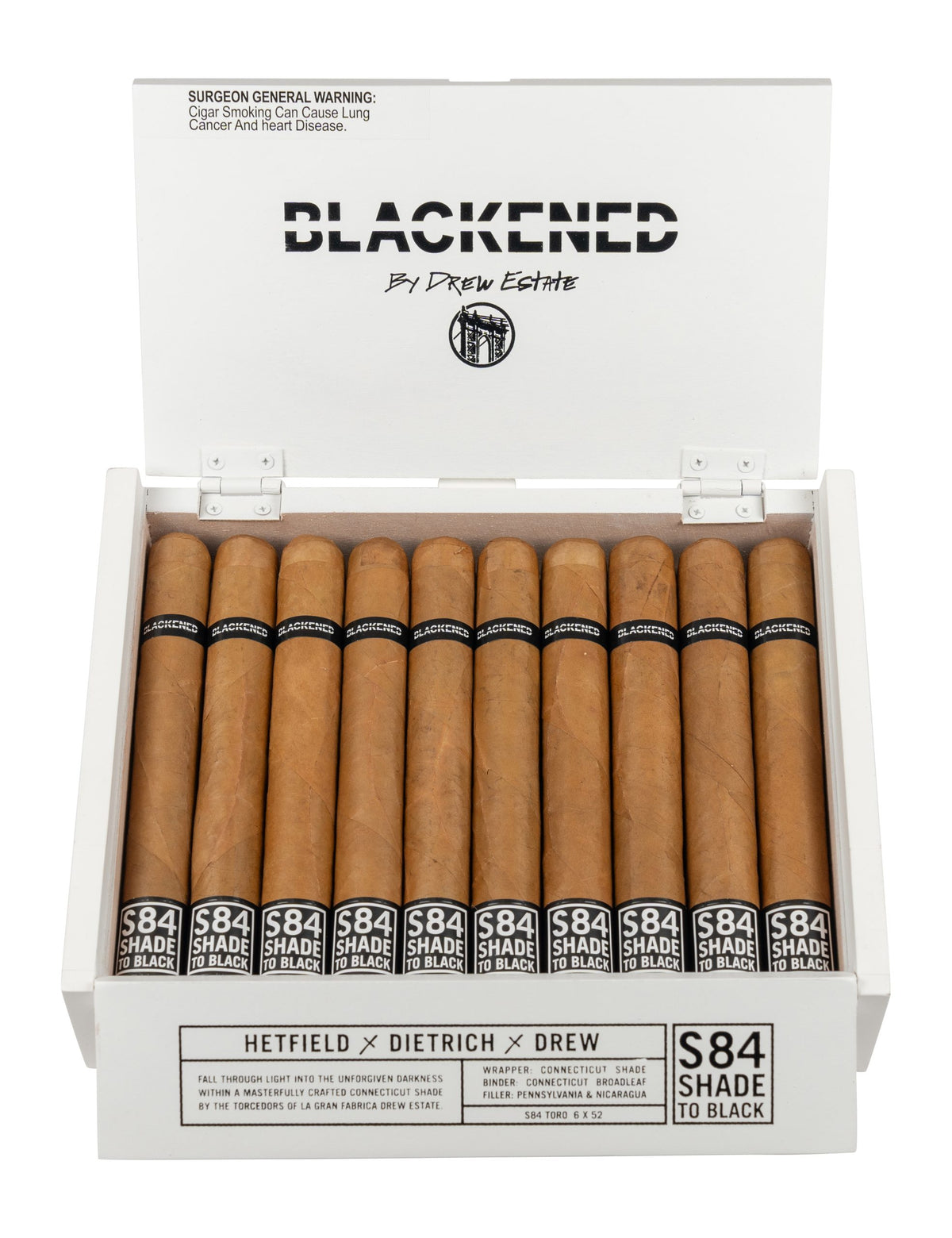 Drew Estate Blackened S84 Toro cigar — Sun of a Gun Cigars, Yuma Arizona