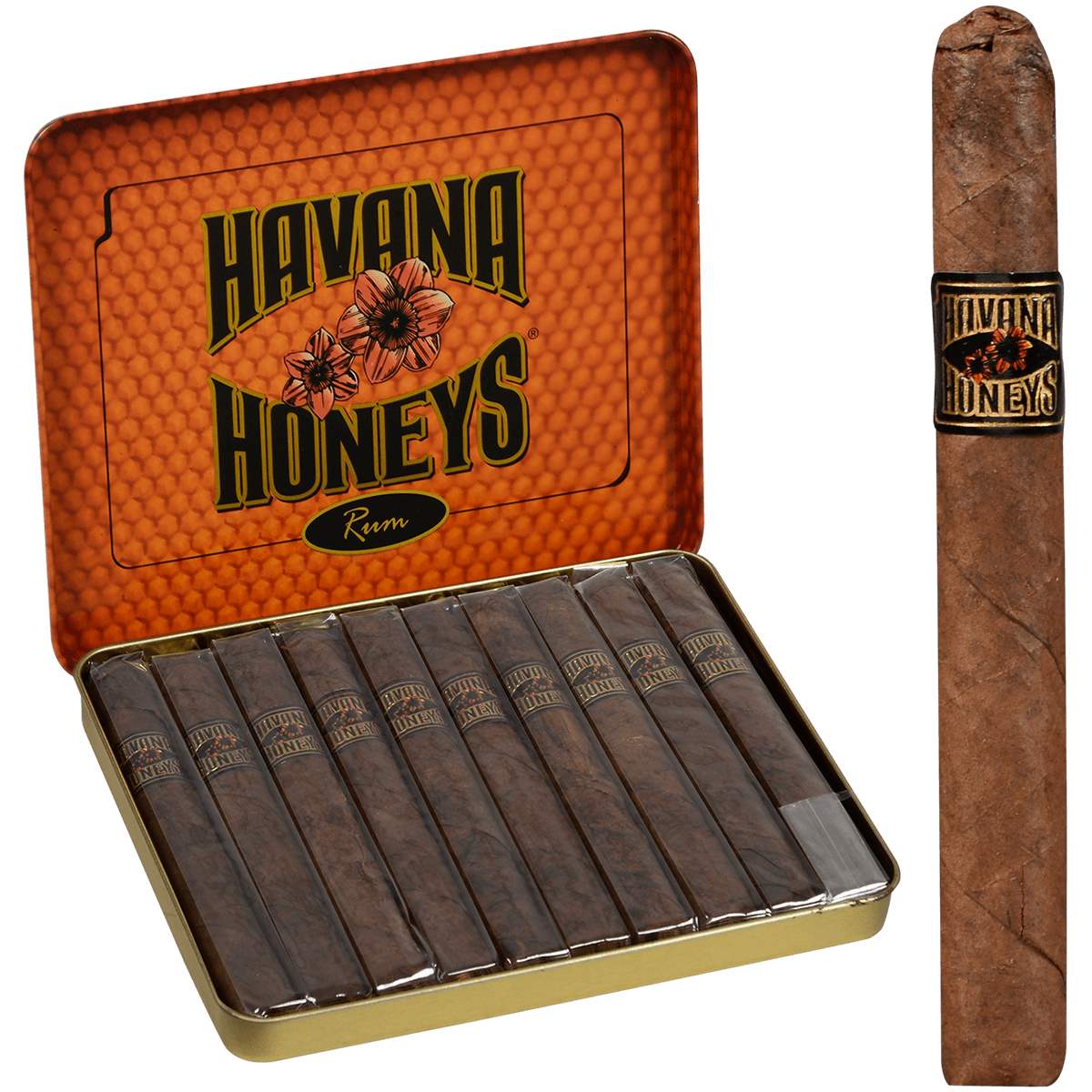 Havana Honeys Rum Tin of 10 — Sun of a Gun Cigars, Yuma Arizona