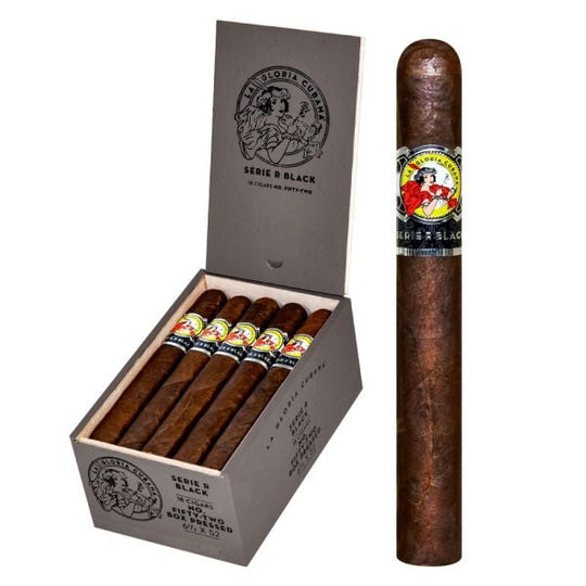 La Gloria Cubana Serie R Black No. 52 Box Pressed cigar — Sun of a Gun Cigars, Yuma Arizona