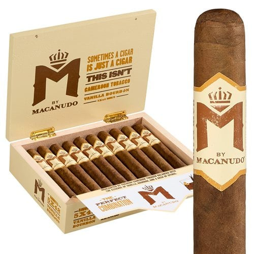 Macanudo Vanilla Bourbon Robusto cigar — Sun of a Gun Cigars, Yuma Arizona