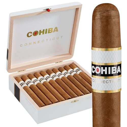 Cohiba Connecticut White Robusto cigar — Sun of a Gun Cigars, Yuma Arizona