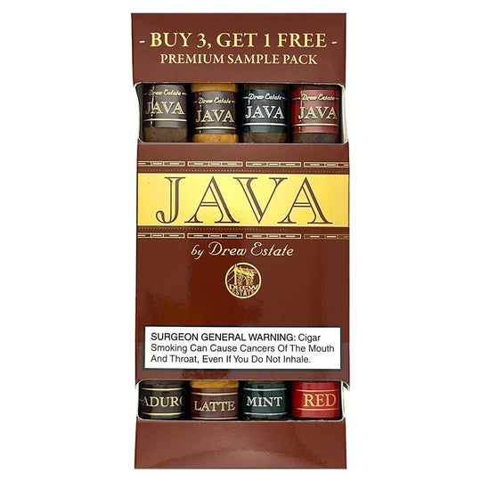 Java 4-Cigar Sampler — Sun of a Gun Cigars, Yuma Arizona
