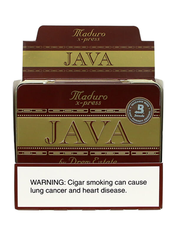 Java X-press Maduro Tin cigar — Sun of a Gun Cigars, Yuma Arizona