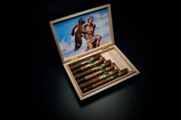 God of Fire KKP Never Back Down Six Cigar Selection Travel Humidor