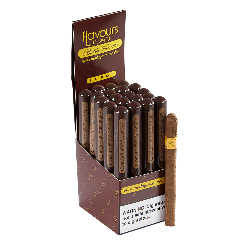 CAO Flavours Bella Vanilla Tubo cigar — Sun of a Gun Cigars, Yuma Arizona