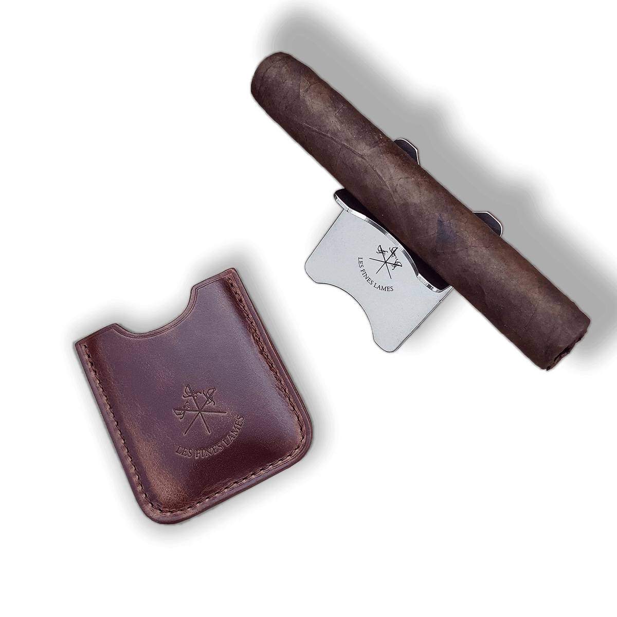 Les Fines Lames Cigar Stand Tan — Sun of a Gun Cigars, Yuma Arizona