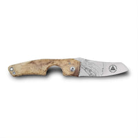 Les Fines Lames Cigar Knife Compass Nicaragua Acacia Burl