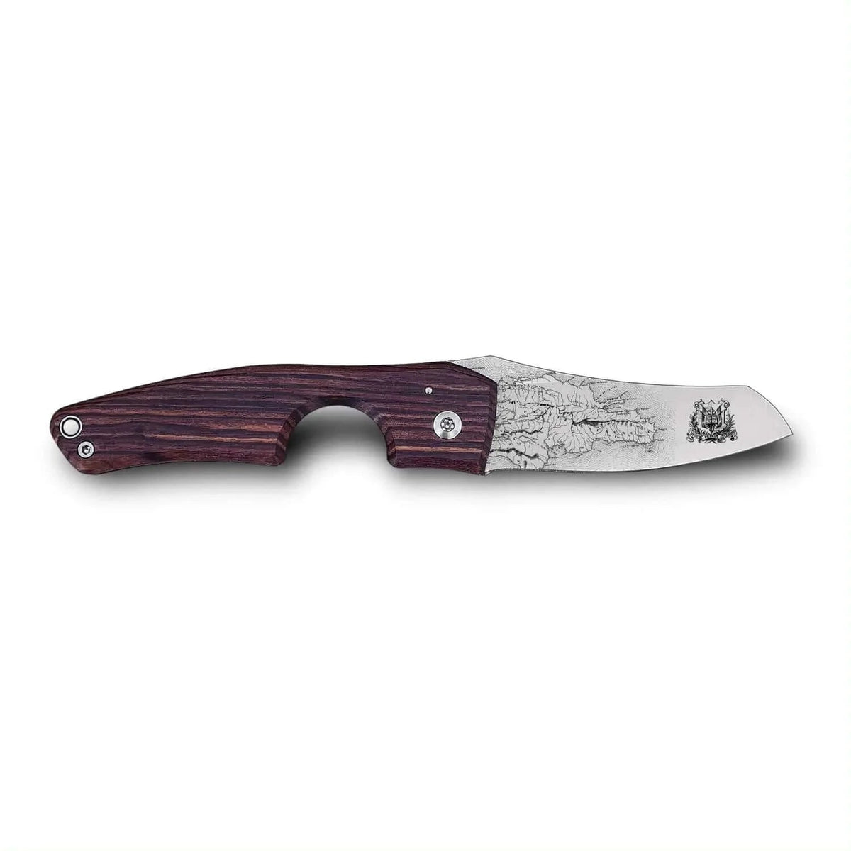 Les Fines Lames Cigar Knife Compass Dominican Republic Kingwood — Sun of a Gun Cigars, Yuma Arizona