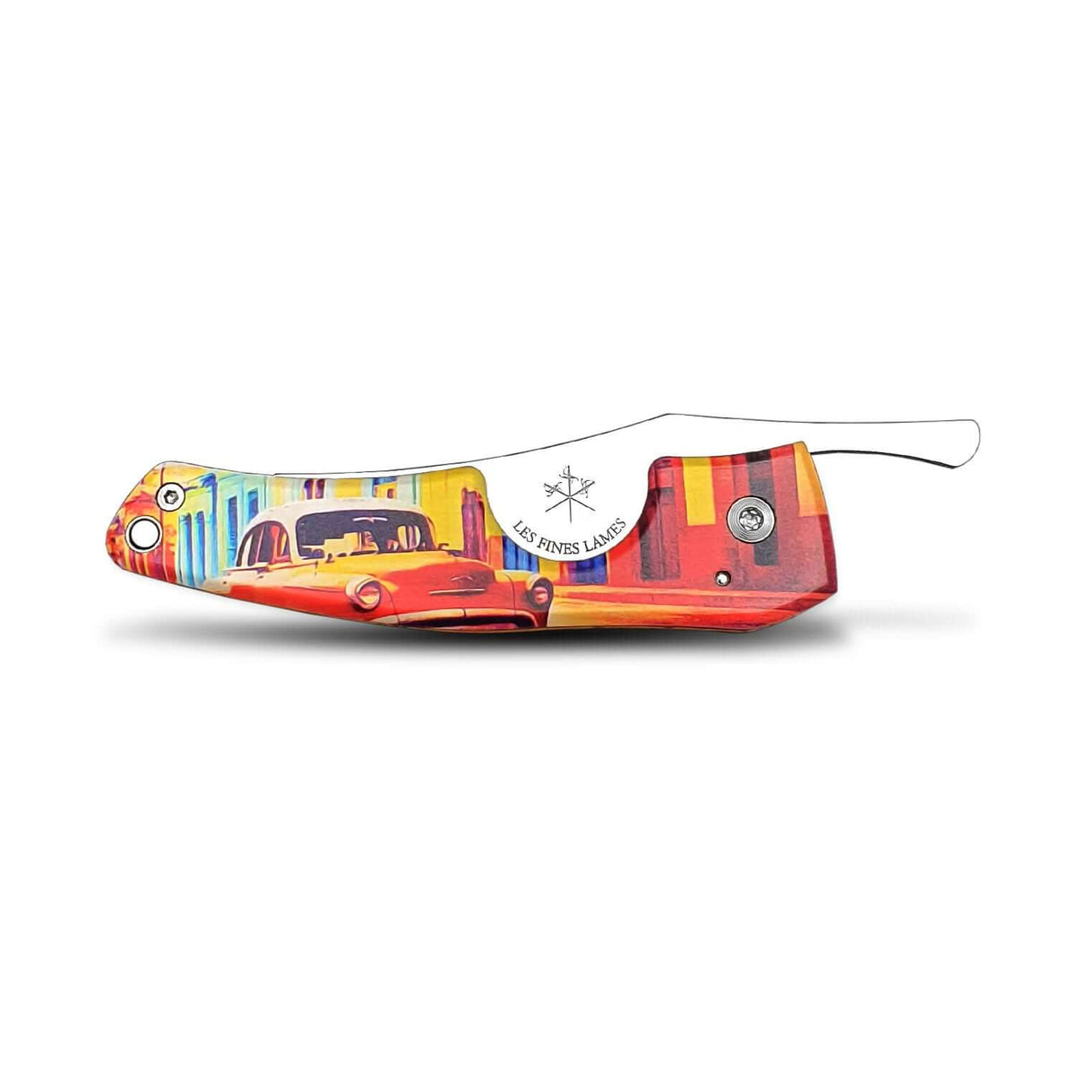 Les Fines Lames Cigar Knife Havana Streets Almendrón — Sun of a Gun Cigars, Yuma Arizona