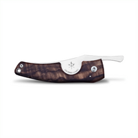 Les Fines Lames Cigar Knife Gunstock Walnut Burl