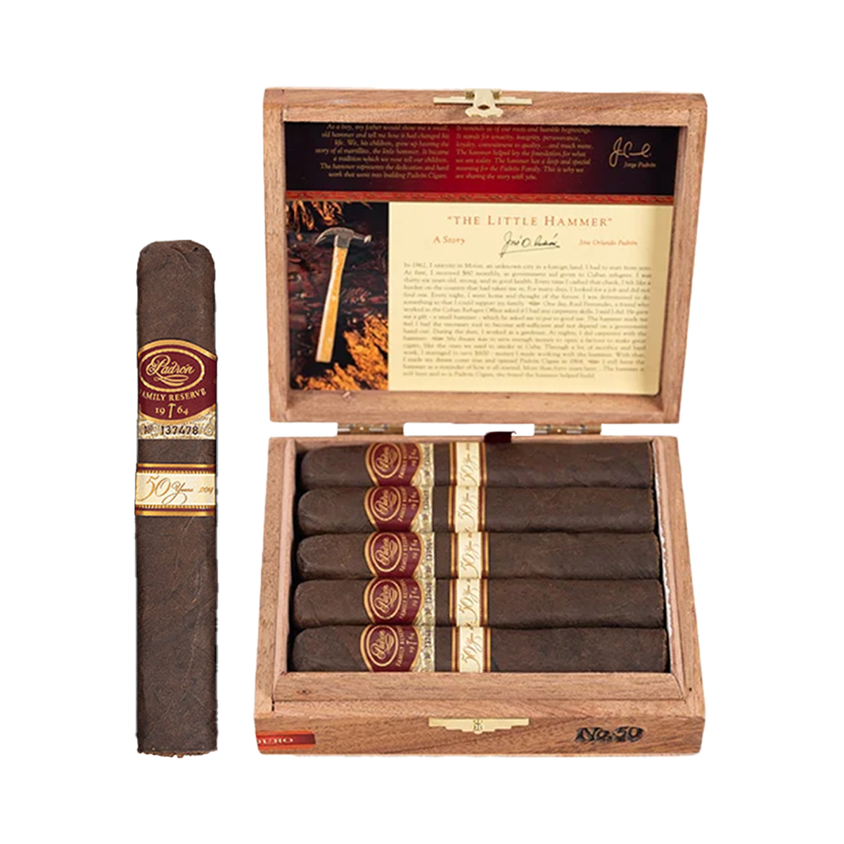 Padrón Family Reserve No. 50 — Sun of a Gun Cigars, Yuma Arizona