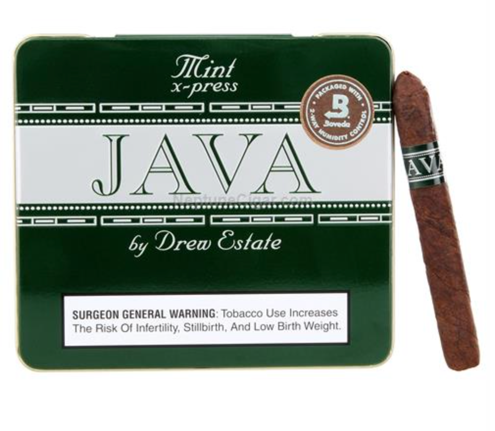 Java X-press Mint Tin cigar — Sun of a Gun Cigars, Yuma Arizona