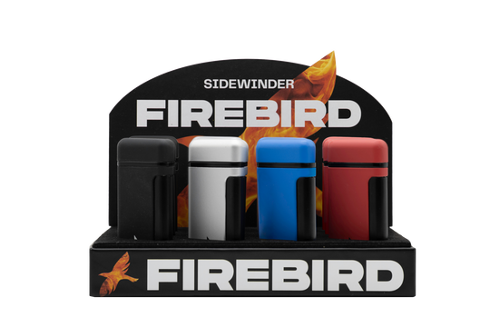 Firebird X Lighter Sidewinder — Sun of a Gun Cigars, Yuma Arizona