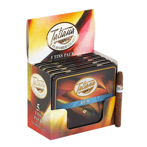 Tatiana Rum Mini Tin of 10 cigar — Sun of a Gun Cigars, Yuma Arizona
