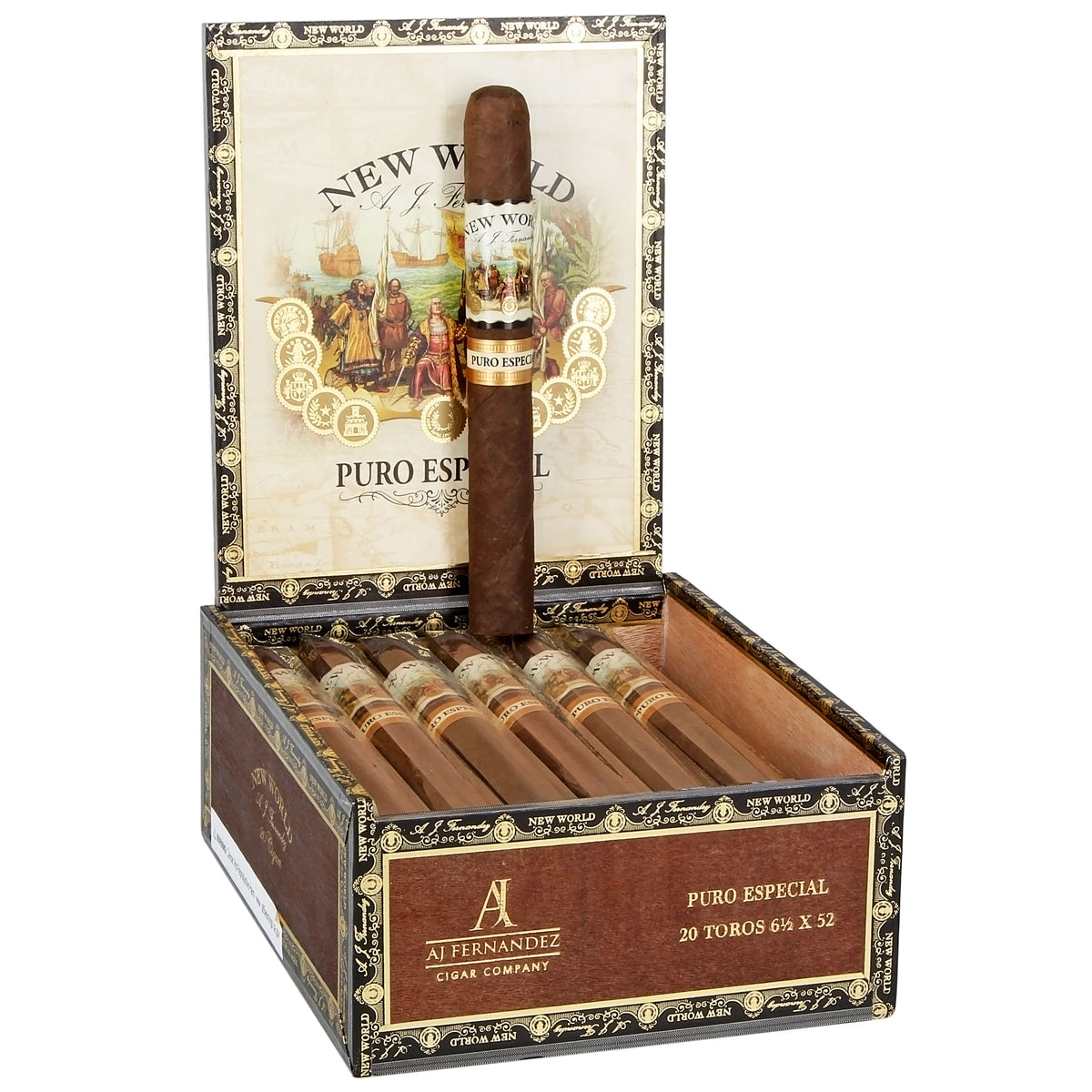 AJ Fernandez New World Puro Especial Toro — Sun of a Gun Cigars, Yuma Arizona