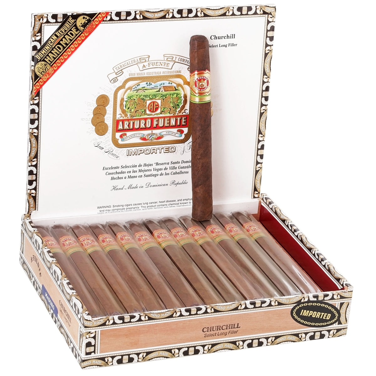 Arturo Fuente Churchill Maduro — Sun of a Gun Cigars, Yuma Arizona